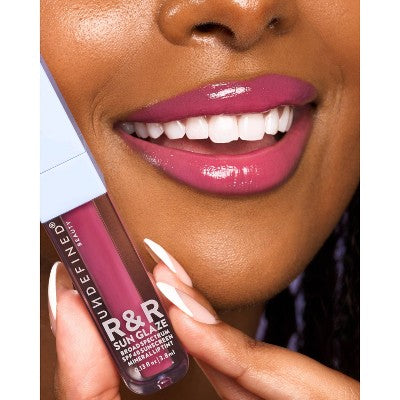 Undefined R&R Sun Glaze Lippie SPF 40 Pink 0.13 fl oz - New This is Beauty US