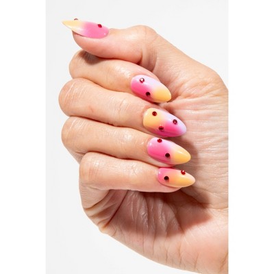 Chillhouse Chill Tips Press-On Fake Nails Sunset Sorbet 24ct - New This is Beauty US