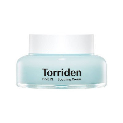 Torriden Dive-In Soothing Cream Calming; Deep Moisturization 2.7 fl oz - Imperfect Box This is Beauty US