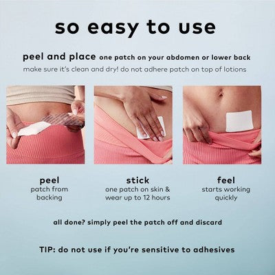 The Good Patch Cycle Plant-Based Vegan Wellness Patch 4ct. - New This is Beauty US