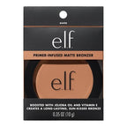 e.l.f. Primer-Infused Matte Bronzer Fresh Tan 0.35oz - New This is Beauty US