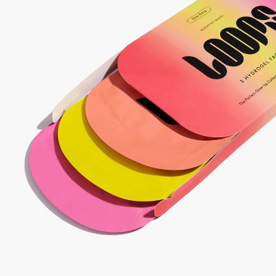 LOOPS Glow Gang Facial Mask 3ct/1.18oz - New This is Beauty US