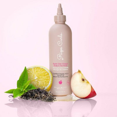 Rizos Curls Apple Cider Vinegar Scalp & Hair Rinse 10 fl oz - New This is Beauty US