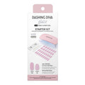 Dashing Diva Glaze Semi-Cured Gel Nail Polish Strips Starter Kit Powder Pink 32ct - New This is Beauty US