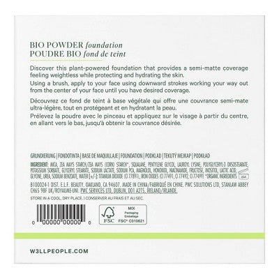 Well People Bio Powder Foundation 7W 0.31oz - New This is Beauty US