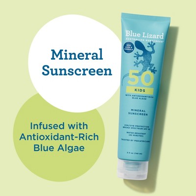 Blue Lizard Kids Mineral-Based Sunscreen Lotion SPF 50 5 fl oz - Imperfect Container This is Beauty US