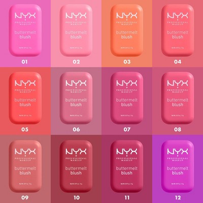 NYX Professional Makeup Buttermelt Blush Sooner The Butta 0.17oz - New This is Beauty US
