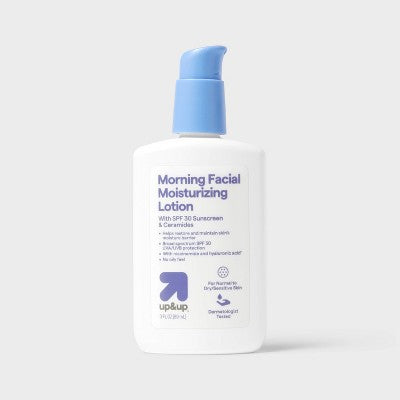 Morning Facial Moisturizing Lotion with Sunscreen SPF 30 3 fl oz up&up - Imperfect Box This is Beauty US