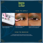 KISS Products Wicked X imPRESS Press-On Self Adhesive False Eyelashes Ozspresso 12ct - New This is Beauty US