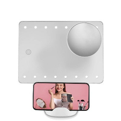 Conair LED Hollywood Lighted Social Media Makeup Mirror White - Imperfect Box This is Beauty US
