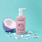 Dabble & Dollop Kids 3-in-1 Shampoo, Body Wash & Bubble Bath Coconut 10 fl oz - New This is Beauty US