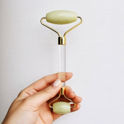 Mei Apothecary Jade Facial Roller Beauty Tool 1ct - New This is Beauty US