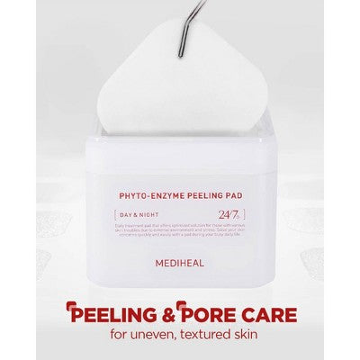 MEDIHEAL Phyto-enzyme Peeling Toner Pads 90ct - New This is Beauty US
