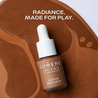Lumene Invisible Illumination Liquid Bronzer Deep Glow 0.5 fl oz - New This is Beauty US