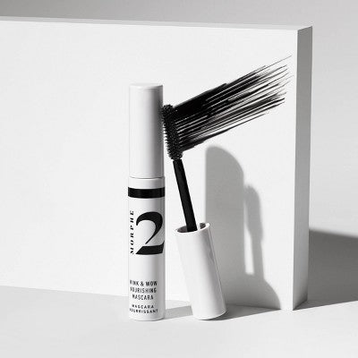 Morphe 2 Wink & Wow Nourishing Mascara Black 0.28oz - New This is Beauty US