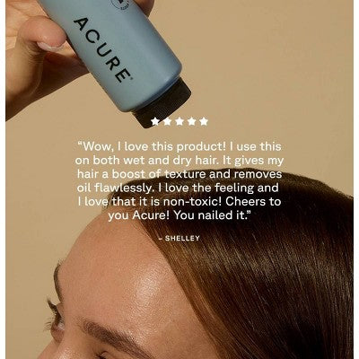Acure All Hair Types Dry Shampoo 1.7 fl oz - New This is Beauty US