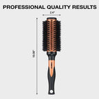 Conair Copper Pro Mixed Boar Bristle Round Hair Brush - Imperfect Box This is Beauty US