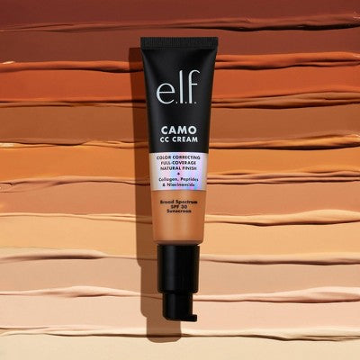 e.l.f. Camo CC Cream 460 W Tan 1.05oz - Imperfect Box This is Beauty US