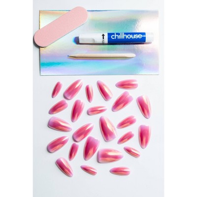 Chillhouse Chill Tips Press-On Fake Nails Unicorn Club 24ct - New This is Beauty US