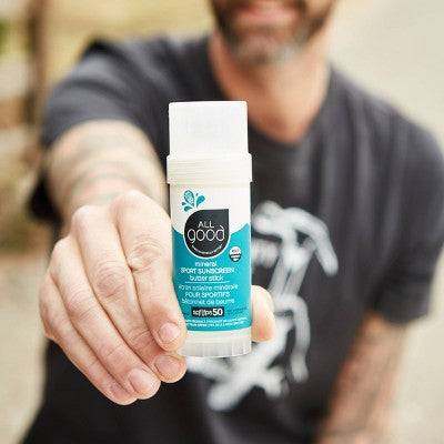 All Good Sport Sunscreen Butter Stick Water Resistant SPF 50+ 2.75oz - New This is Beauty US