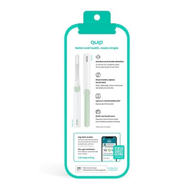 quip Sonic Electric Toothbrush Sage - Missing Box This is Beauty US