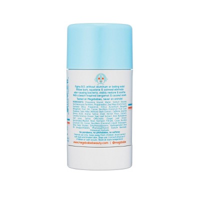 Megababe Beachy Pits Daily Solid Deodorant 2.6oz - New This is Beauty US