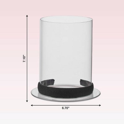 scünci Headband and Hair Accessories Organizer with Bonus Headband Clear 2pcs - New This is Beauty US