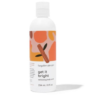 Forgotten Skincare Get It Bright Exfoliating Body Scrub 8 fl oz - New This is Beauty US
