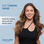 BaBylissPRO Nano Titanium Curling Wand Blue - New This is Beauty US