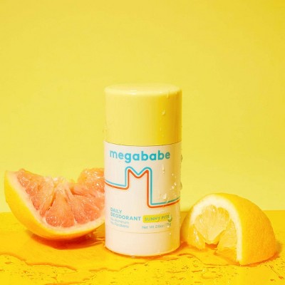 Megababe Sunny Pits Daily Solid Deodorant 2.6oz - New This is Beauty US