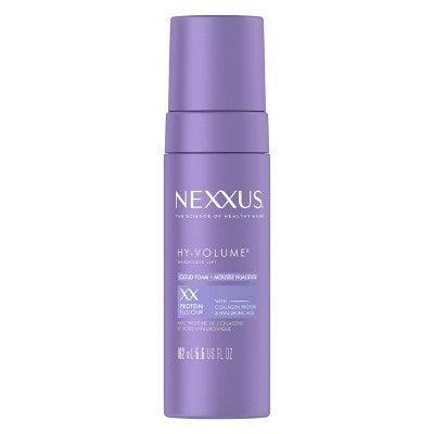 Nexxus Hy-Volume Leave-In Cloud Foam Hair Mousse 5.5 fl oz - New This is Beauty US