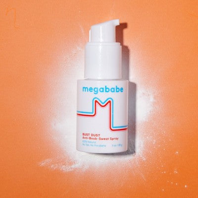 Megababe Bust Dust Anti-Boob-Sweat Spray 3oz - New This is Beauty US