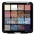 NYX Professional Makeup Ultimate Eyeshadow Palette Vintage Jean Baby 0.32 oz - Imperfect Container This is Beauty US