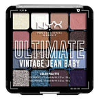 NYX Professional Makeup Ultimate Eyeshadow Palette Vintage Jean Baby 0.32 oz - Imperfect Container This is Beauty US