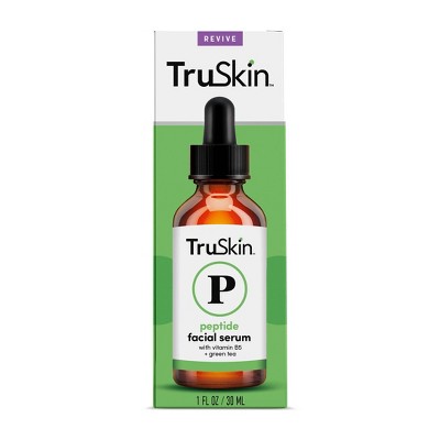 TruSkin Peptide Facial Serum with Vitamin B5 and Green Tea 1 fl oz - New This is Beauty US