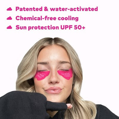 MakeUp Eraser Cooling Clouds Under-Eye Patches With Laundry Bag 1ct - New This is Beauty US