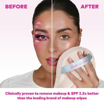 MakeUp Eraser Wifey Head Band/Wrist Guard/Wipe 3ct - New This is Beauty US