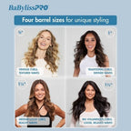 BaBylissPRO Nano Titanium Curling Wand Blue - New This is Beauty US
