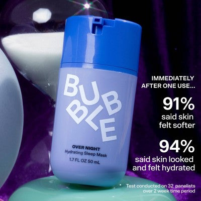 Bubble Skincare Over Night Hydrating Sleep Mask 1.7 fl oz - Missing Box This is Beauty US
