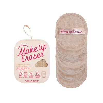 MakeUp Eraser Sweet Cream Skincare Tool Set With Laundry Bag 7ct - New This is Beauty US