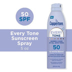 Coppertone Every Tone Sunscreen Spray SPF 50 5oz - New This is Beauty US