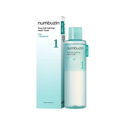 numbuzin No.1 Pure-Full Calming Herb Toner 10.14 fl oz - New This is Beauty US