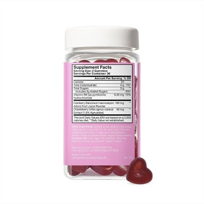 HUM Nutrition SOS PMS for PMS Relief & Mood Support Vegan Gummies 60ct - New This is Beauty US