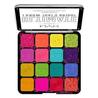 NYX Professional Makeup Ultimate Eyeshadow Palette  0.32 oz - Imperfect Container This is Beauty US