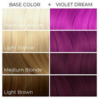 Arctic Fox Semi-Permanent Hair Color Dye Violet 4 fl oz - New This is Beauty US