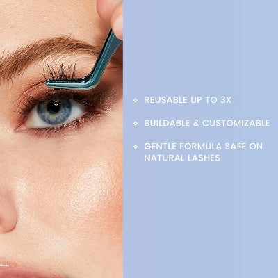 KISS Products Falscara Clear Band Lash Extension Kit 36ct - Imperfect Box This is Beauty US