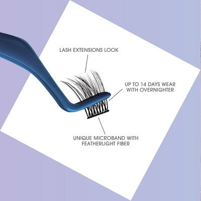 KISS Products Falscara Clear Band Lash Extension Kit 36ct - Imperfect Box This is Beauty US