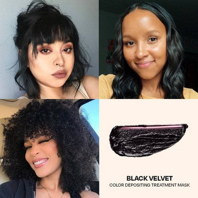 Overtone Black Velvet Daily Conditioner- Semi-Permanent Hair Color 4.5 oz - New This is Beauty US