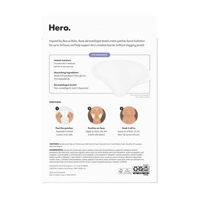 Hero Cosmetics Rescue Patch 6ct - New This is Beauty US