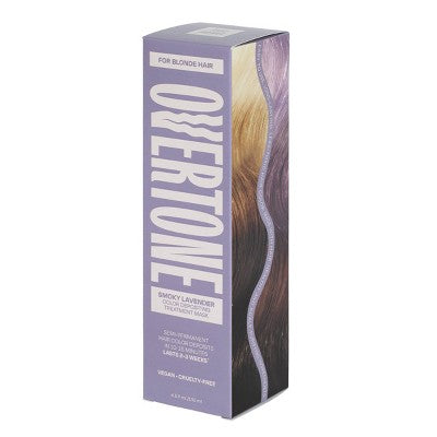 Overtone Smoky Lavender Hair Mask Semi-Permanent Hair Dye & Color Conditioner - New This is Beauty US